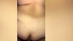 latina blonde rides friend's cock for slow anal creampie