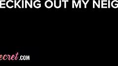 Watch naughty neighbors tease and fuck roughly!