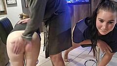 Spank Two Girls' Nude Asses!