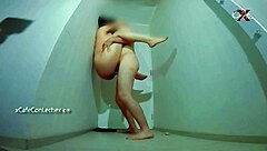 Young girl enjoys anal