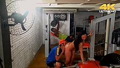 Intense Gym Creampie With Milf