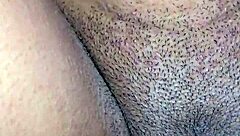 Young girl loves cum on her ass after doggystyle