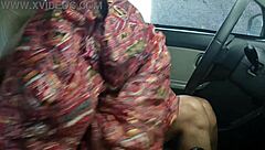 omg, this beautiful panjabi wife got fucked by her husband in the car with dirty talk and hardcore sex 😍