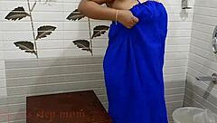 Indian Cheating Wife Rides Servant In Cowgirl With Deepthroat And Hairy Big Tits