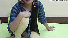 Indian jija seduces sexy saali saarabhabhi6 in the bedroom with hindi audio