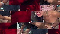 Skinny Babe Explores Lesbian Scissoring For First Time