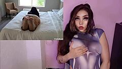 Naughty Model With Huge Ass Enjoys Creampie Orgasm From Lover In Hotel Room