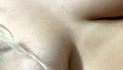 Gently kissing and fingering lesbian pussy licking