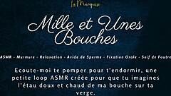 Intense French ASMR Blowjob With Dirty Talk And Multiple Mouths Pleasuring