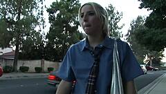 Trista, take that big dick in your shaved hole