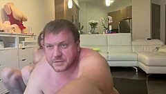 After a sweaty naked workout, I suck his thick cock in the shower till I cry!