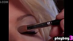 Victoria Silvstedt Undresses And Poses Naked With Big Tits