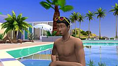 Giant-titted BBW banged in cowgirl