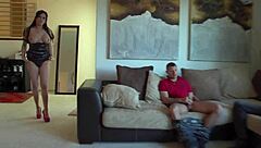 Tory Lane's double penetration behind scenes.