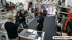 Two Women Tried To Stole And Banged Hard By Pawn Dude