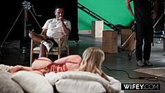 Wifey Curvy Hotwife Andi Avalon Takes Massive BBC While Hubby Watches On