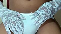 i'm a thai ladyboy in my erotic white bra and panties