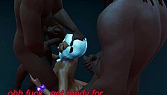 Teen Mouth Filled By 3 Bbc