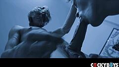 Leo Louis Fingers and Fucks Sean Ford's Power Bottom