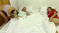 Girlfriend, want to join the swinger couple for a hot threesome?