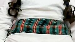 Her wet ass orgasm after school