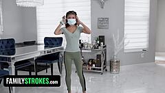 i made that young tiktoker suck my cock and cum on her face