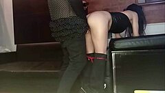 Faggot Finds Drunk Babe Drinking and Fucks Her Hard