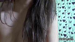 The flawless czech chick gets seduced in the supermarket, leading to hardcore blowjob and assfucking in pov.