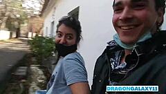 I risk public blowjob for cum in mouth on street