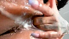 latina amateur fingering to creamy squirt moaning