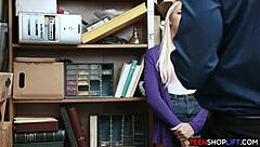 Big Ass Teen 18+ Caught Stealing and Screwed Hard!