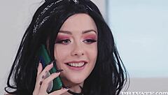 Alessa Savage Licks And Bangs Big Black Cock