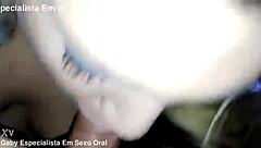 Gabriela Stokweel loses herself in a delirious blowjob session with an amateur partner