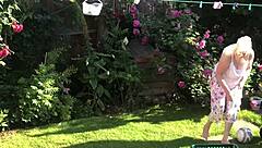 Attractive Neighbor's Friendly Visit