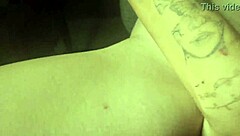 18-year-old stepsis milks my cock while fingering her tight pussy.