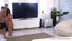 I just can't stop watching Sara Diamante's wild debut, her bent over riding and deepthroat making me so excited, with that tattooed brunette solo vibe.