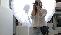 Beautiful Milf Threesome With Strapon Fucking In Heels