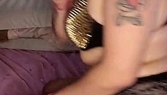 Latina slut fucks her ass with dildo alone and cums hard