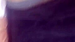 Ebony wife tapes husband's ass