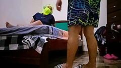 Stepdaughter Blowjob And Hard Fucking Her Hairy Pussy