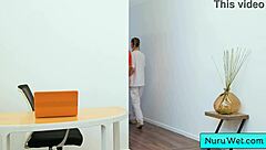 Lovely Pigtailed Blondie Teen 18+ Masseuse Rub Her Naked Body On Her Horny Client - Delilah Day Anthony Pierce