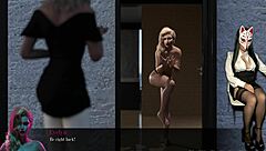 secretary in stockings crushes under sin heels