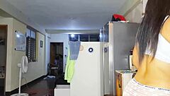 Pussy with milk oozes sensually