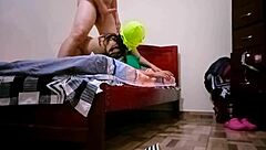 Stepdaughter Blowjob And Hard Fucking Her Hairy Pussy