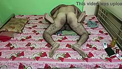 Mature housewife passionately fucks husband while moaning loudly