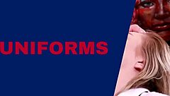 Teen student in cosplay tells you how to stroke your cock