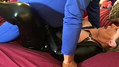 catgrannys in superman costume for fuck and multiple cum with bbw milf