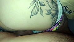 if you don't give me that virgin pussy, i'll tell your stepmom about that nipple piercing. teen 18+ latina bent over rough.