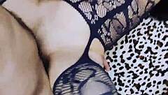 Wife fucks husband hard!