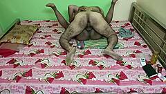 Mature housewife passionately fucks husband while moaning loudly